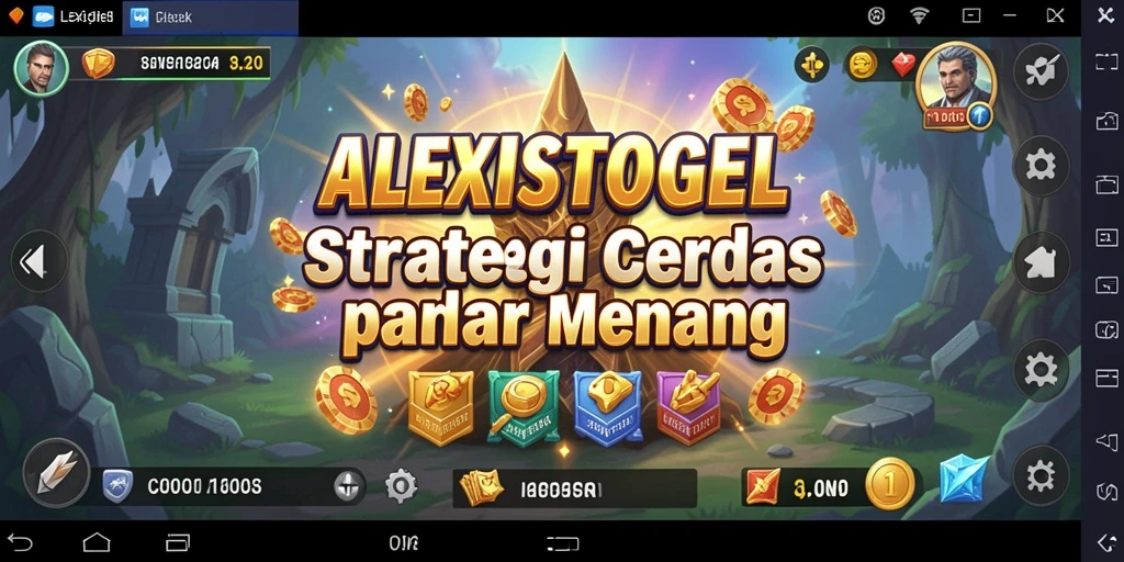 Screenshot gameplay ALEXISTOGEL menunjukkan aksi strategi yang intens.