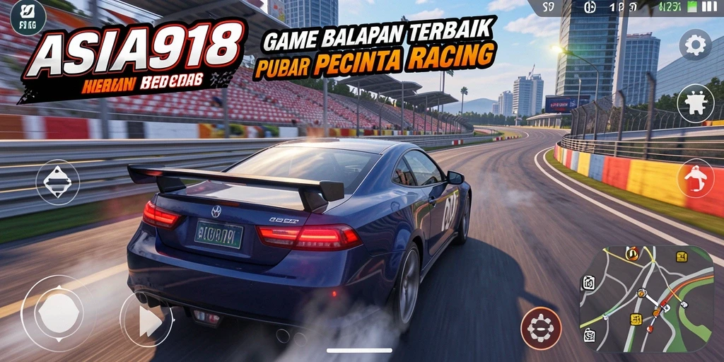 Menampilkan aksi balapan seru dalam ASIA918 yang mendebarkan.