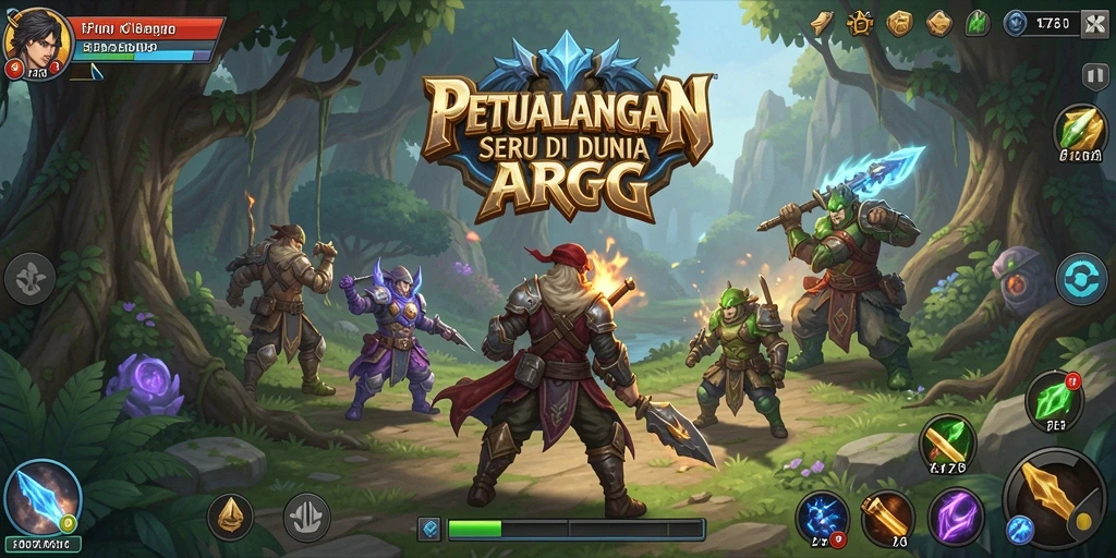 Tampilan memukau dari gameplay F7F7 yang penuh aksi.