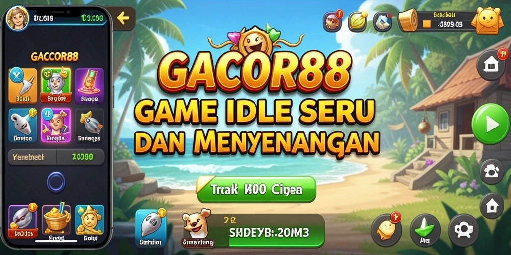 Tampilan gameplay GACOR88 yang menarik dan menenangkan.