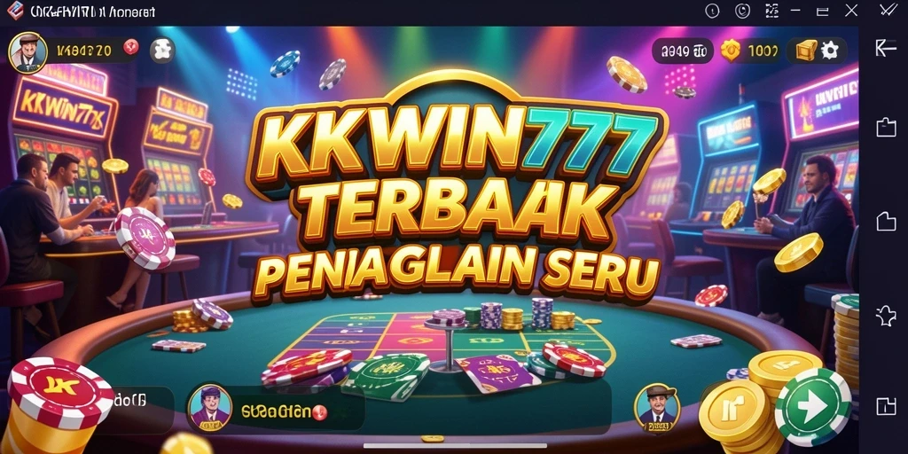Tampilan screenshot utama KKWIN777 dengan gameplay Kasino yang menarik.