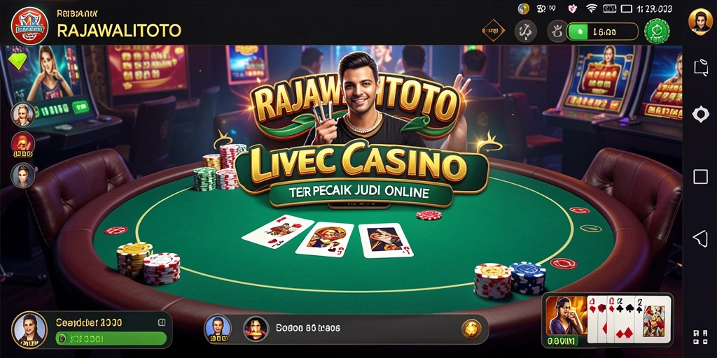 Tampilan gameplay RAJAWALITOTO yang menarik dan interaktif.