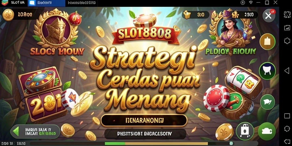 Tampilan gameplay SLOT8808 yang mendebarkan dan penuh strategi.