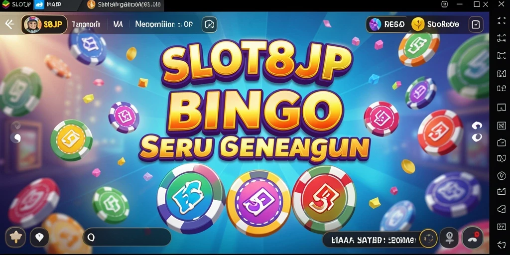 Tampilan menarik dari gameplay Bingo SLOT88JP yang seru.