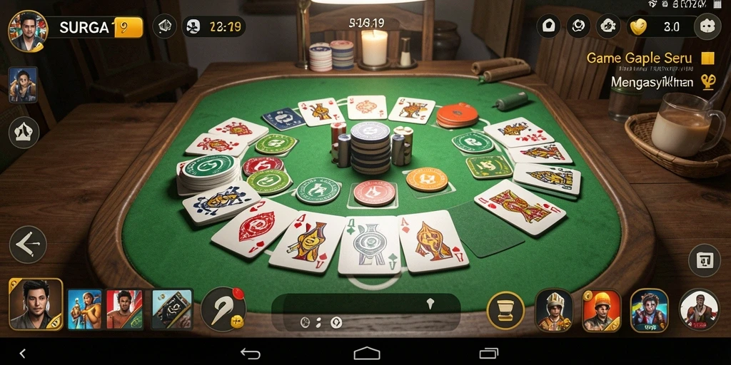 Tampilan gameplay SURGA19 yang seru dan kompetitif.