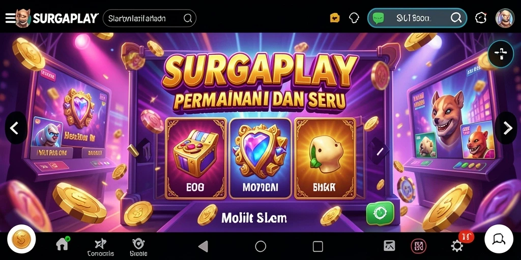 Tampilan gameplay SURGAPLAY yang menarik dan seru.