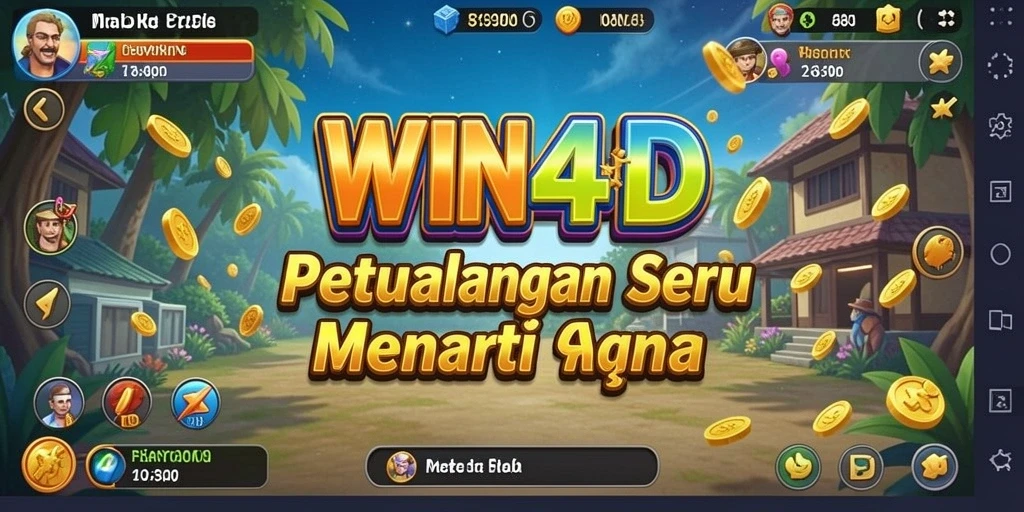 Gameplay WIN4D menunjukkan petualangan seru dengan grafis menawan.